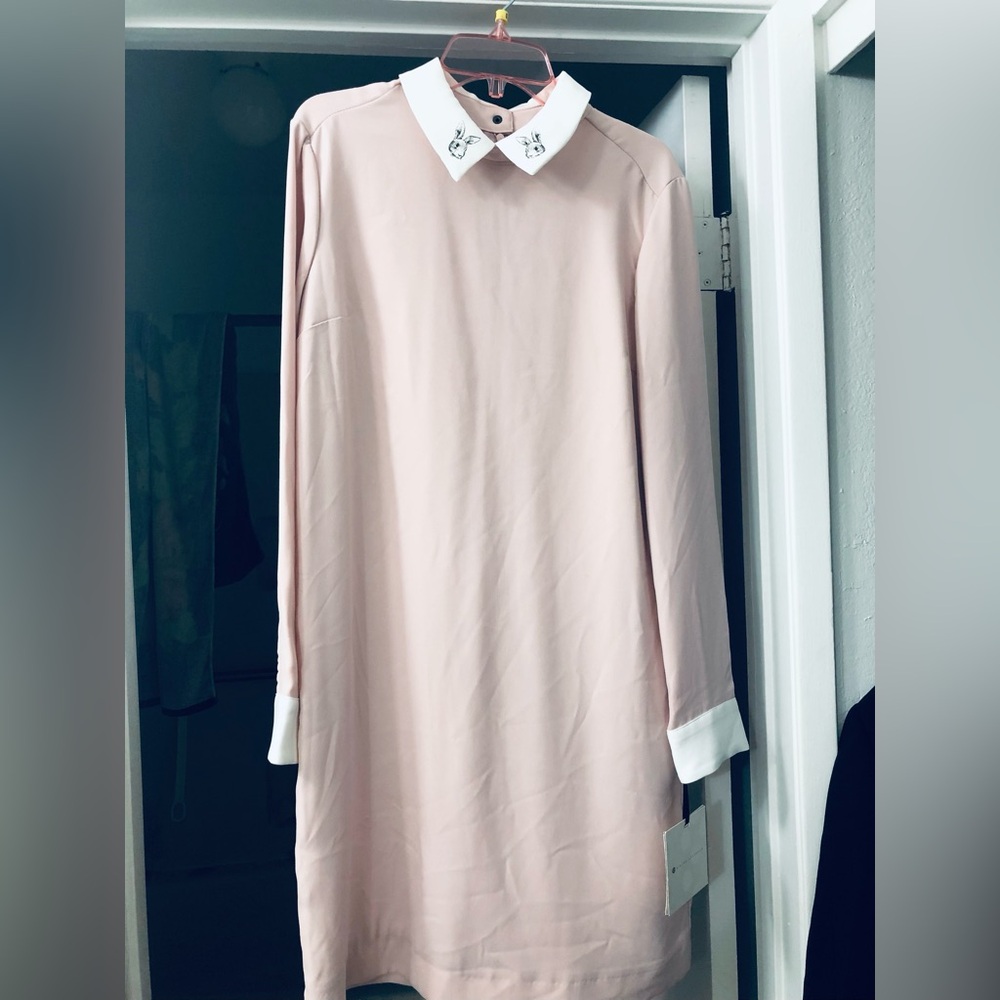 Victoria Beckham for Target Blush Rabbit Dress Size Medium